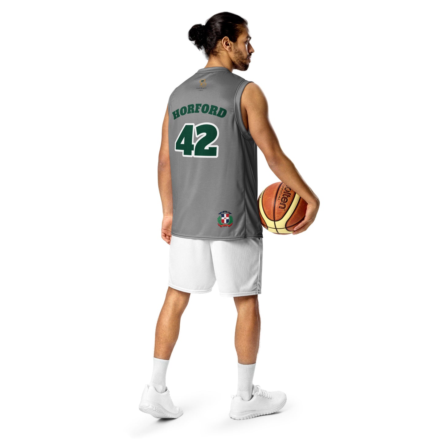 Maillot de basket-ball unisexe recyclé RD 1844-Boston/ NBA/ Finals 2024 (gris)