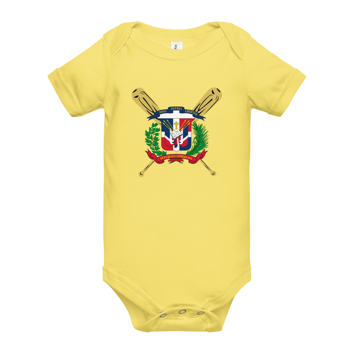 RD 1844 Baseball Seal Bébé combinaison à manches courtes