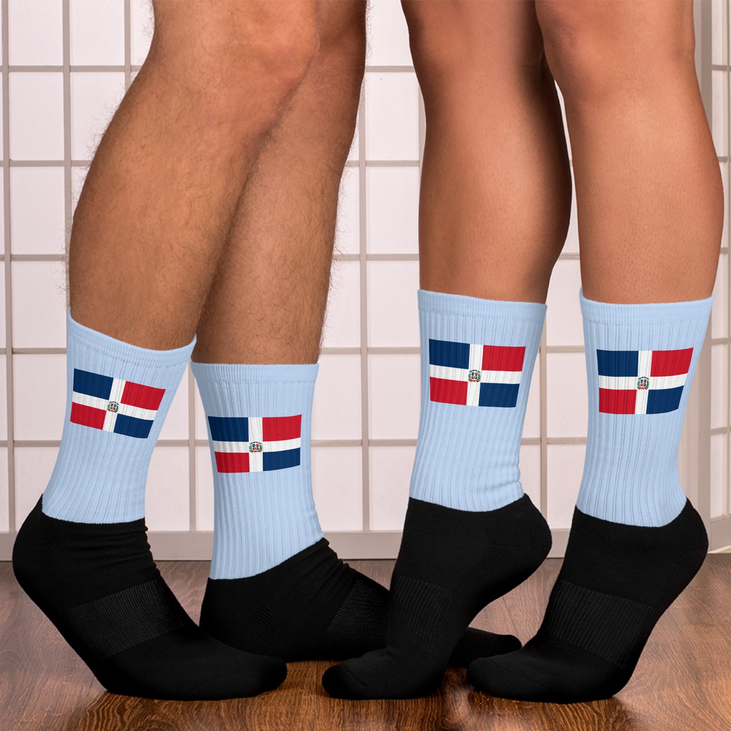 Chaussettes à drapeau RD 1844 (bleu clair)