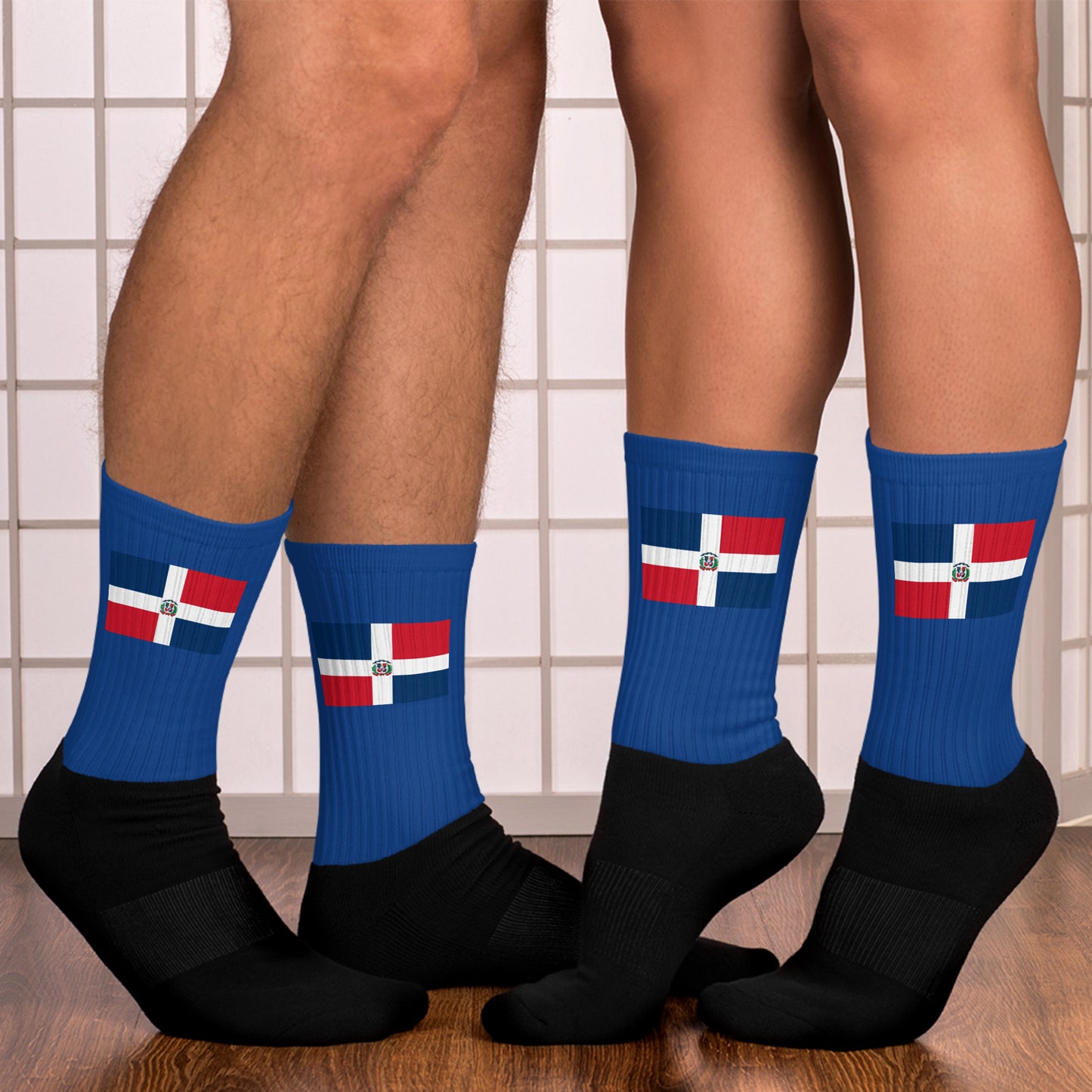 Chaussettes Drapeau RD 1844 (Bleu)