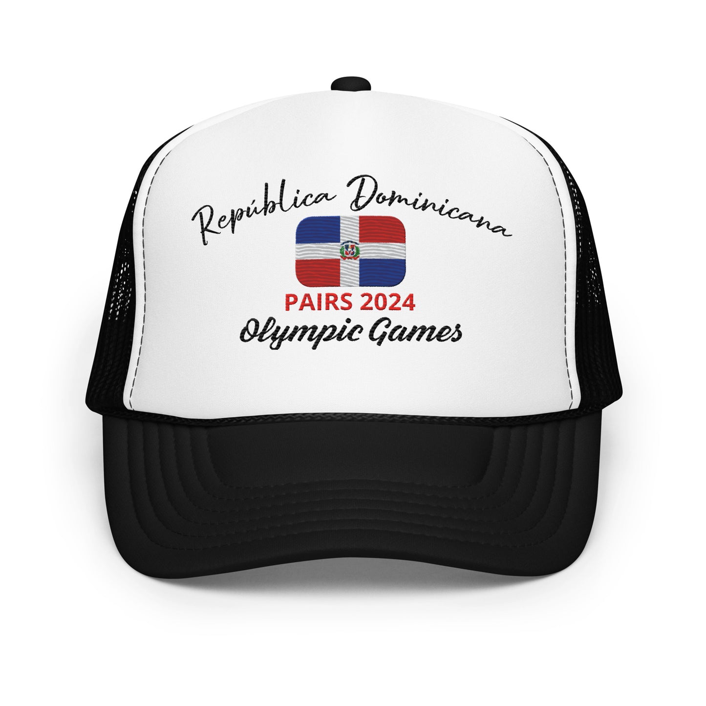 Paris 2024 Olympic Games Foam trucker hat (LIGHT-EN)