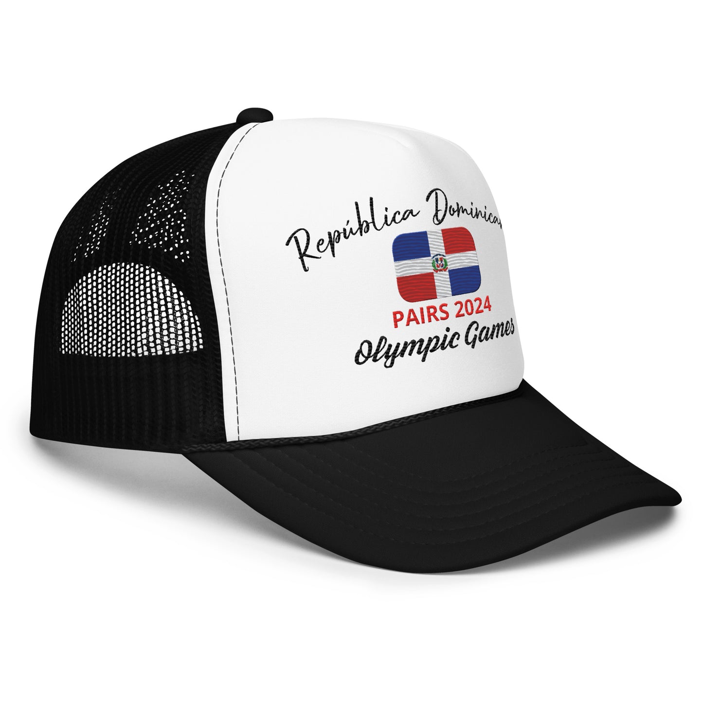 Paris 2024 Olympic Games Foam trucker hat (LIGHT-EN)
