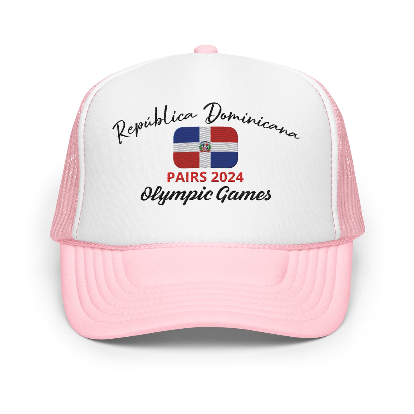 Paris 2024 Olympic Games Foam trucker hat (LIGHT-EN)