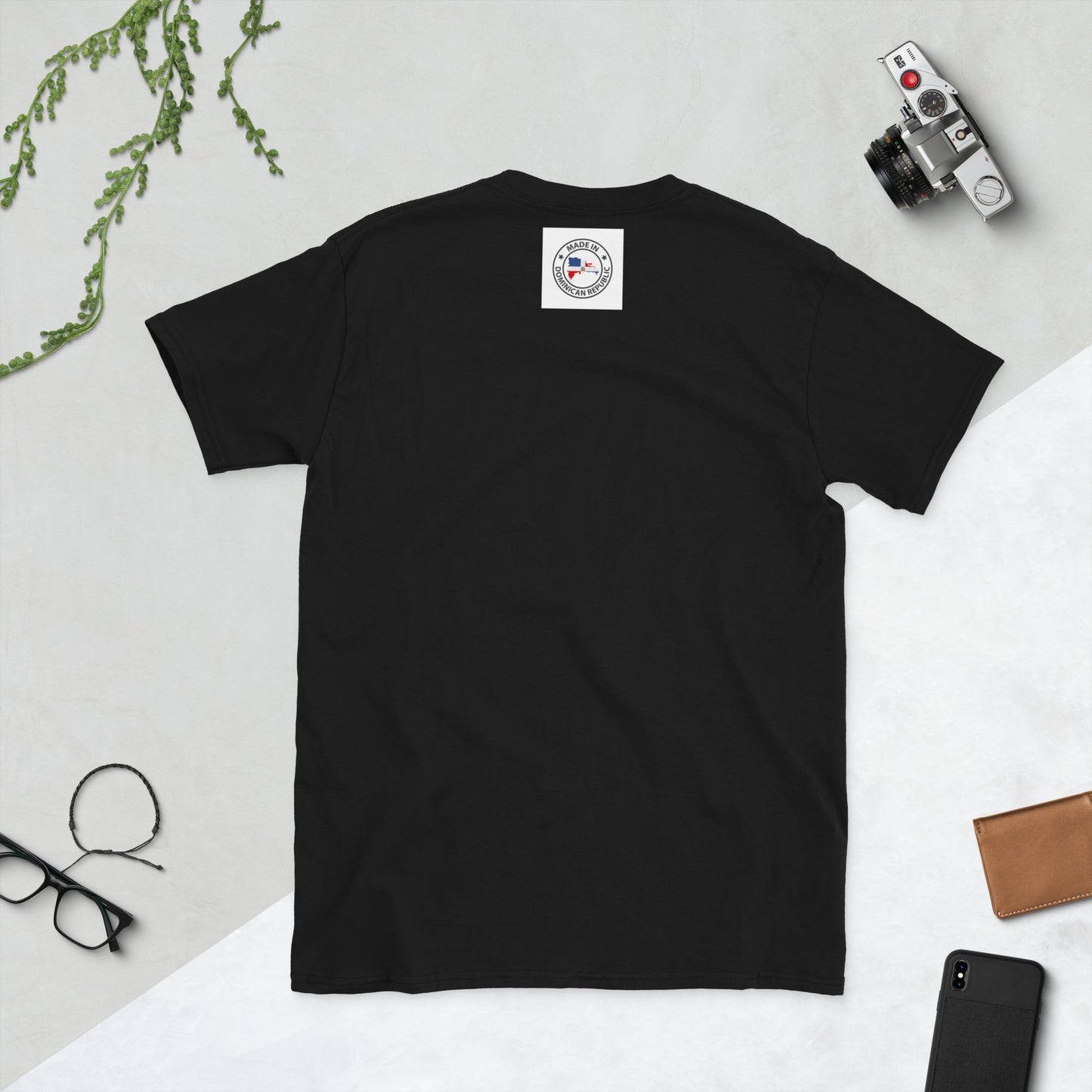 T-shirt unisexe à manches courtes avec logo de baseball RD 1844