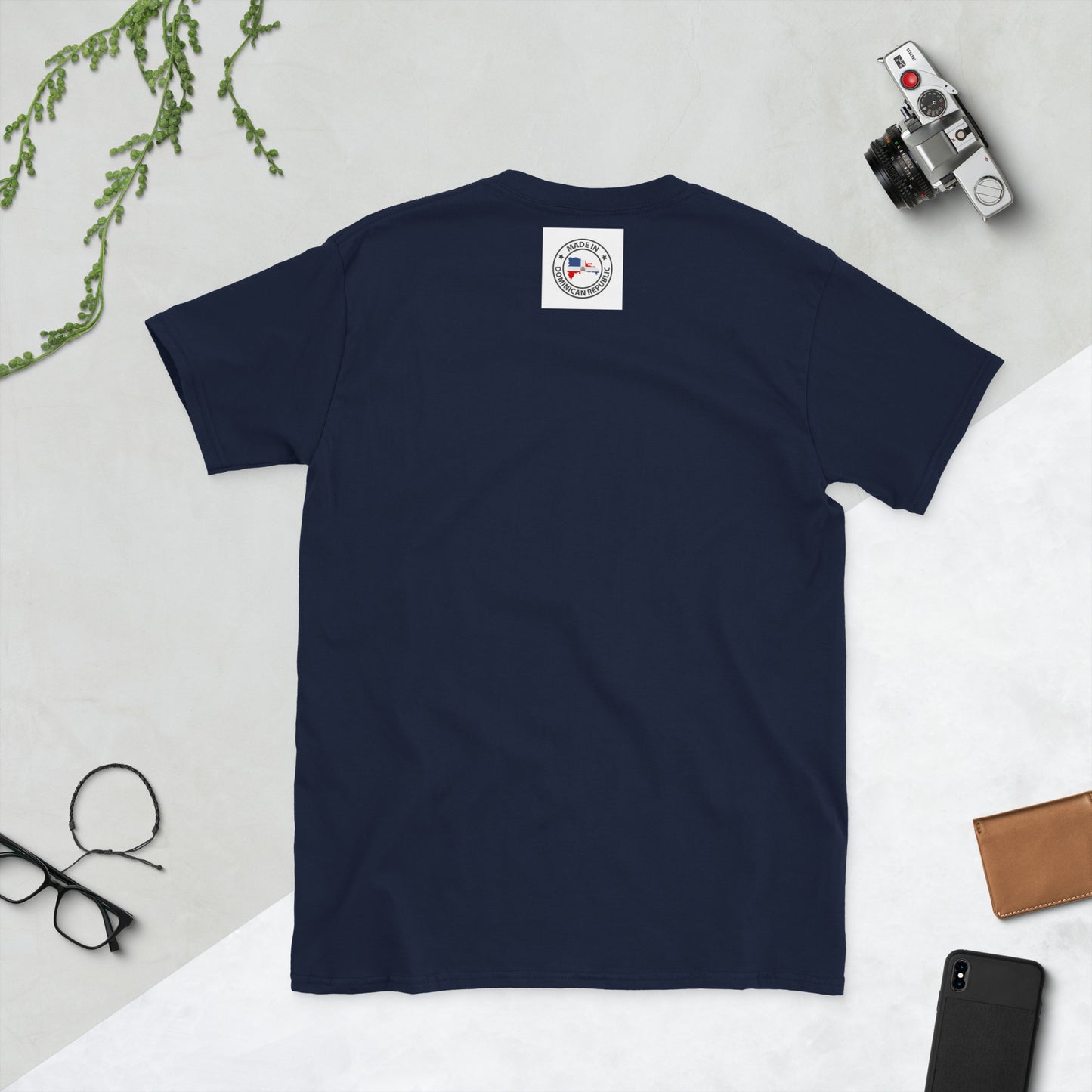 T-shirt unisexe à manches courtes avec logo de baseball RD 1844