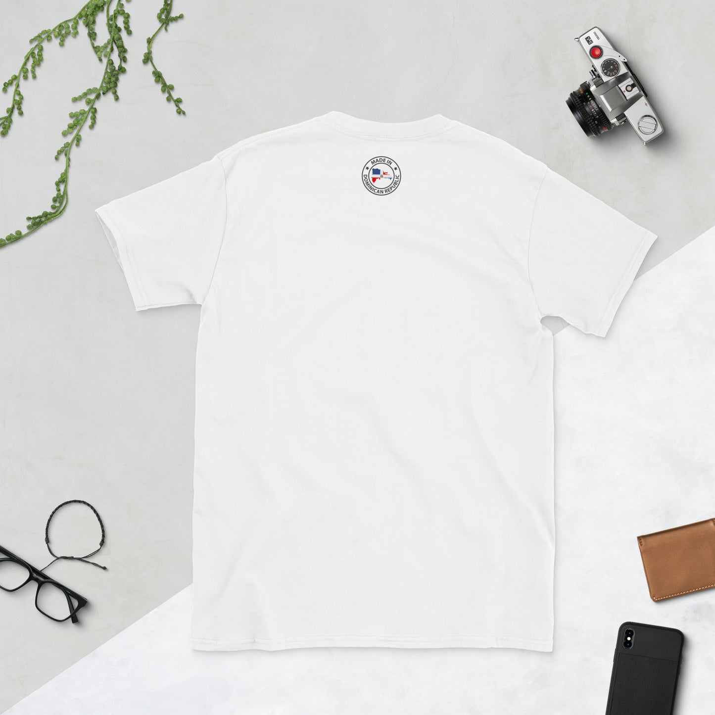 T-shirt unisexe à manches courtes avec logo de baseball RD 1844