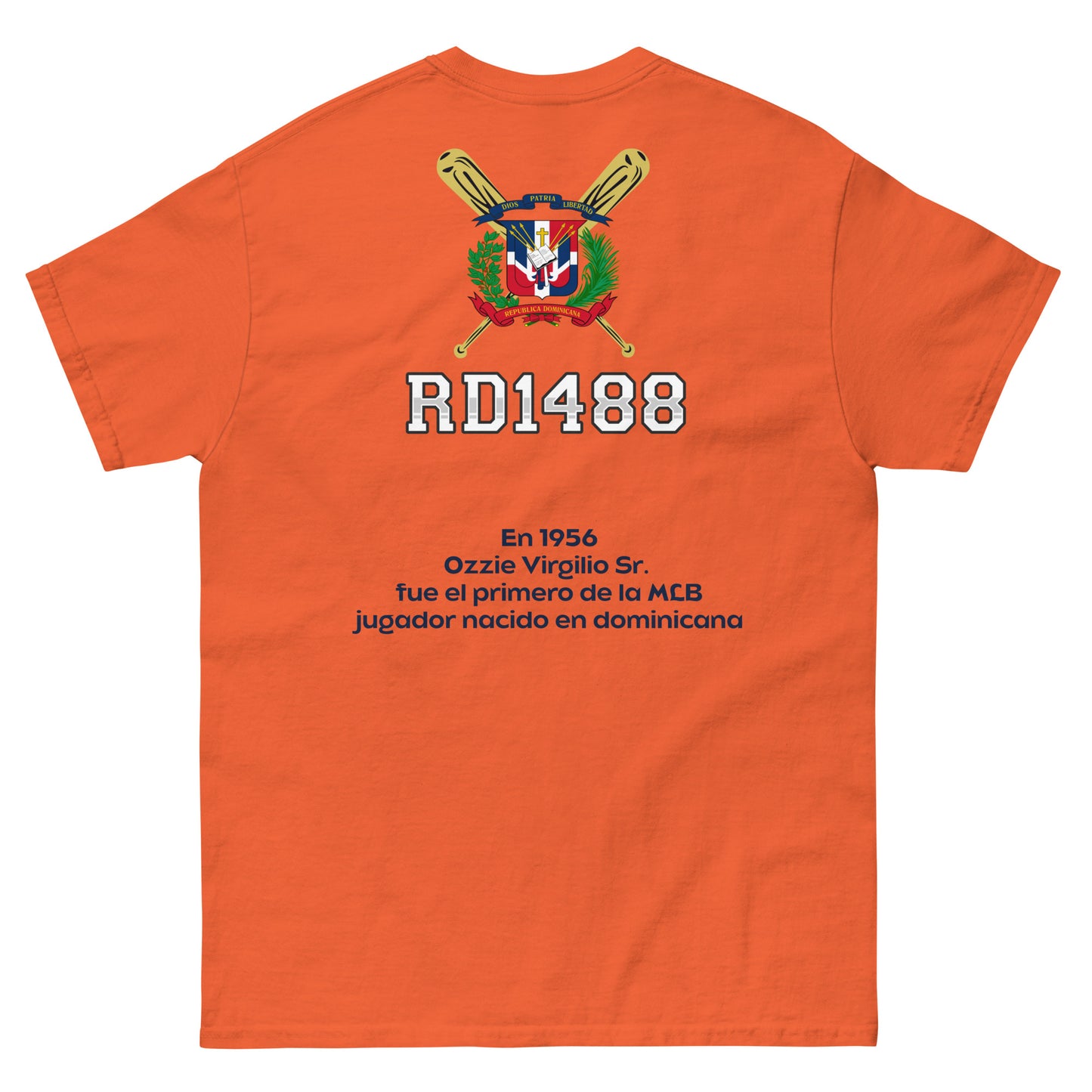 Memoria de Ozzie Virgil Sr. Camiseta clásica unisex (Español)