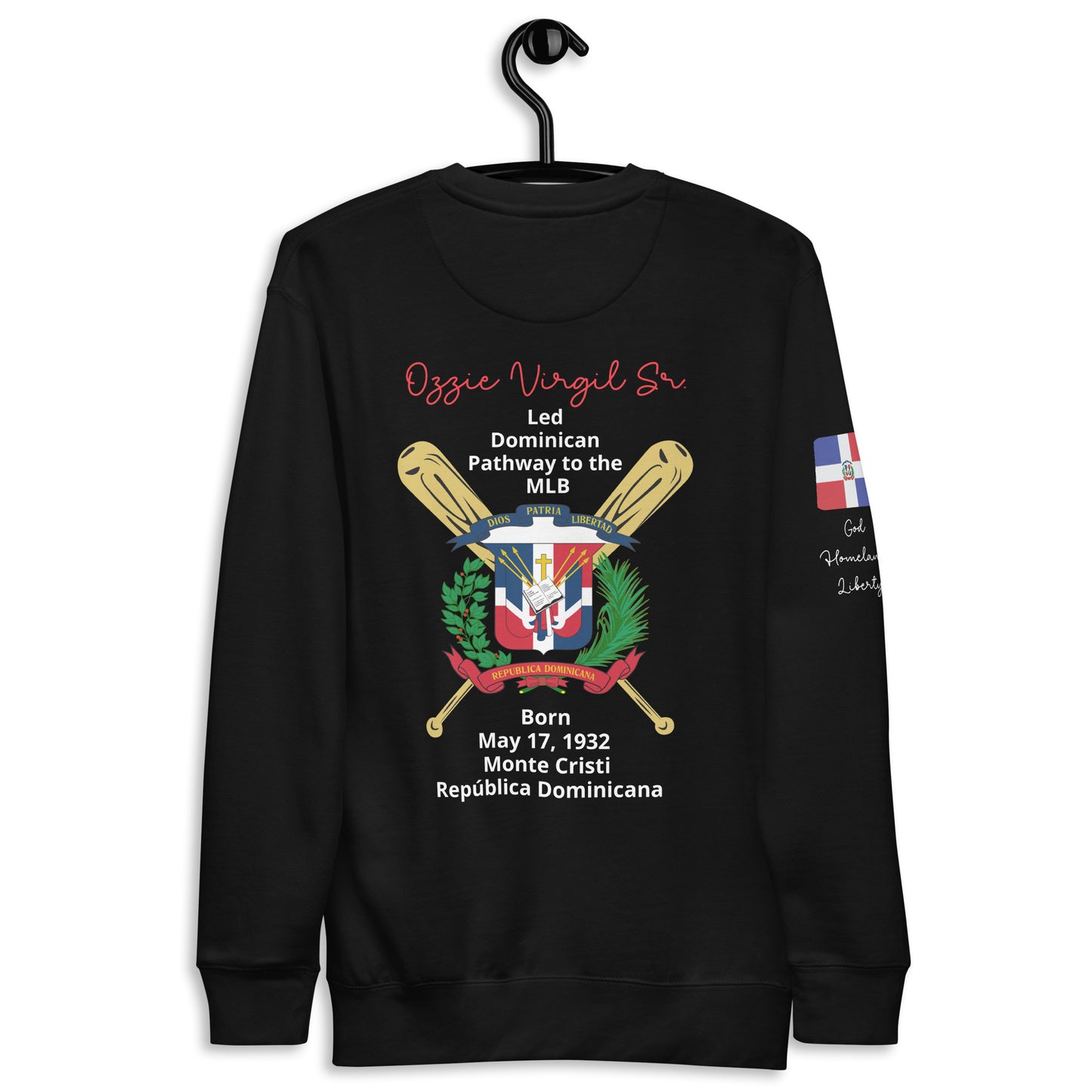 Sweat-shirt unisexe de qualité supérieure OV-SR RD 1844