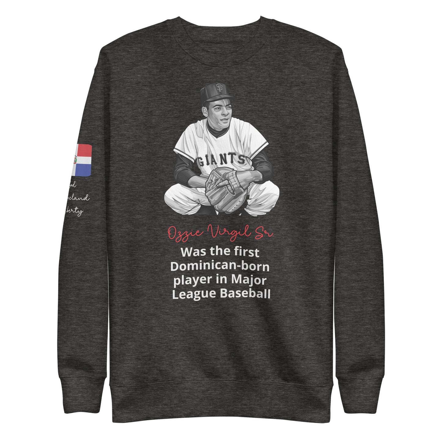 Sweat-shirt unisexe de qualité supérieure OV-SR RD 1844