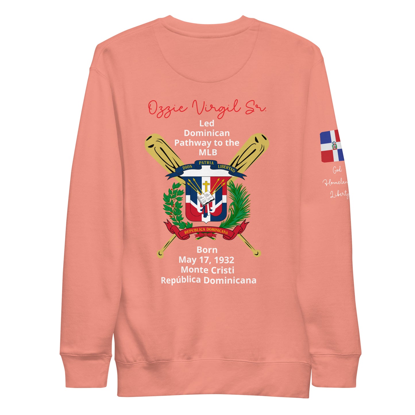 Sweat-shirt unisexe de qualité supérieure OV-SR RD 1844