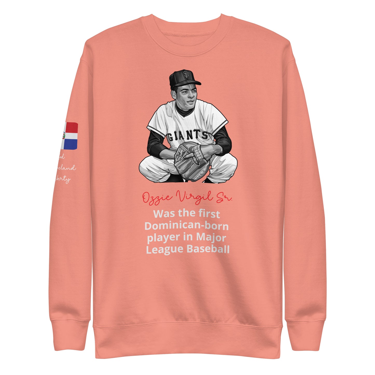 Sweat-shirt unisexe de qualité supérieure OV-SR RD 1844