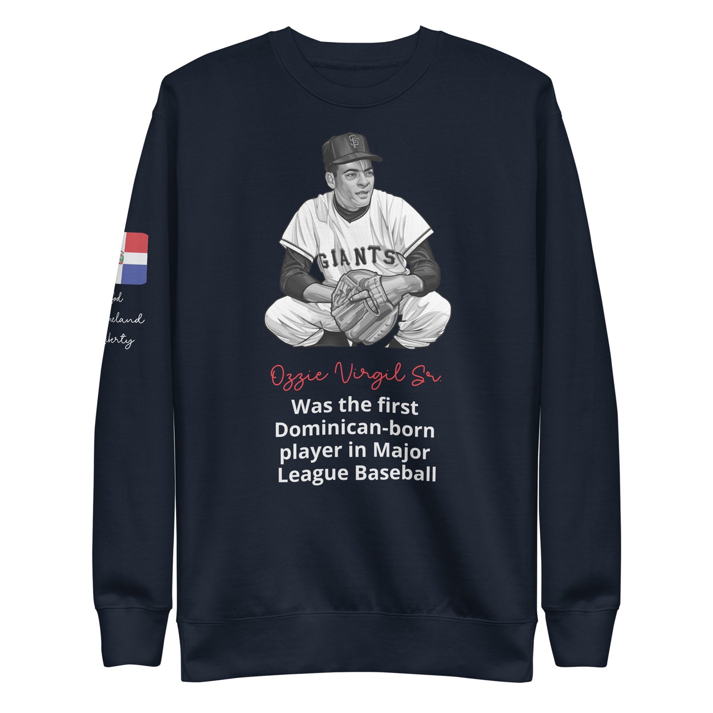 Sweat-shirt unisexe de qualité supérieure OV-SR RD 1844