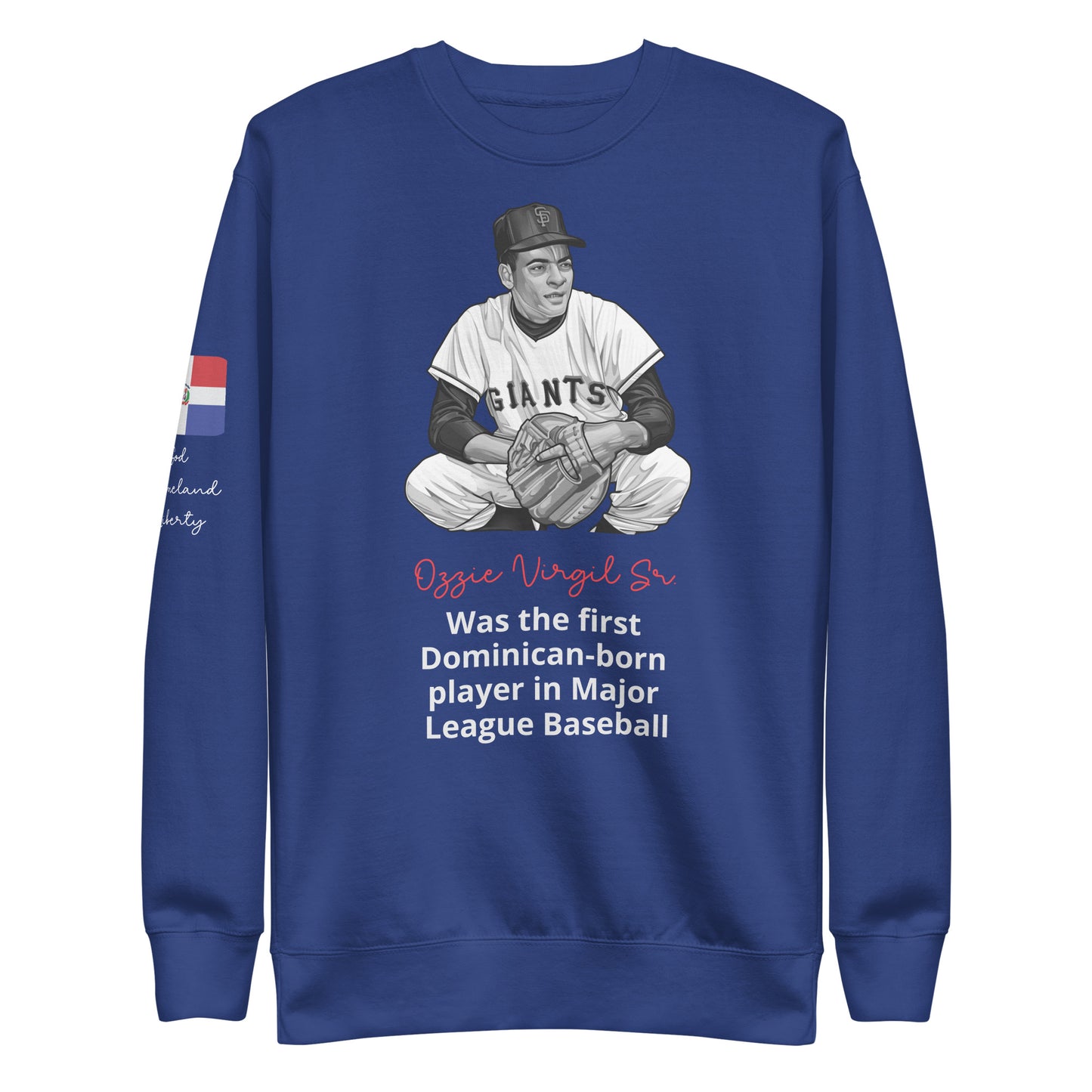 Sweat-shirt unisexe de qualité supérieure OV-SR RD 1844