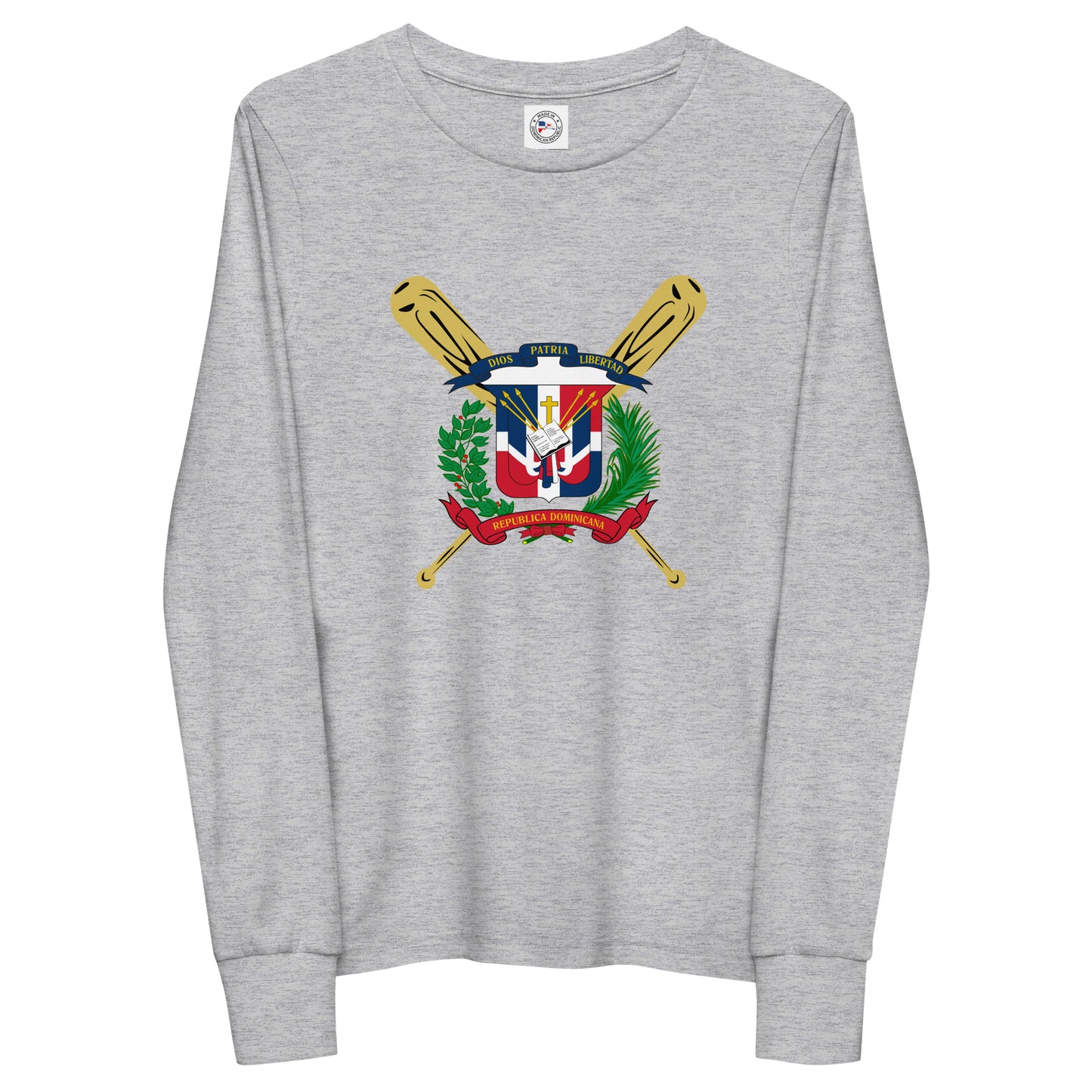 T-shirt à manches longues pour jeunes RD 1844 Baseball Seal