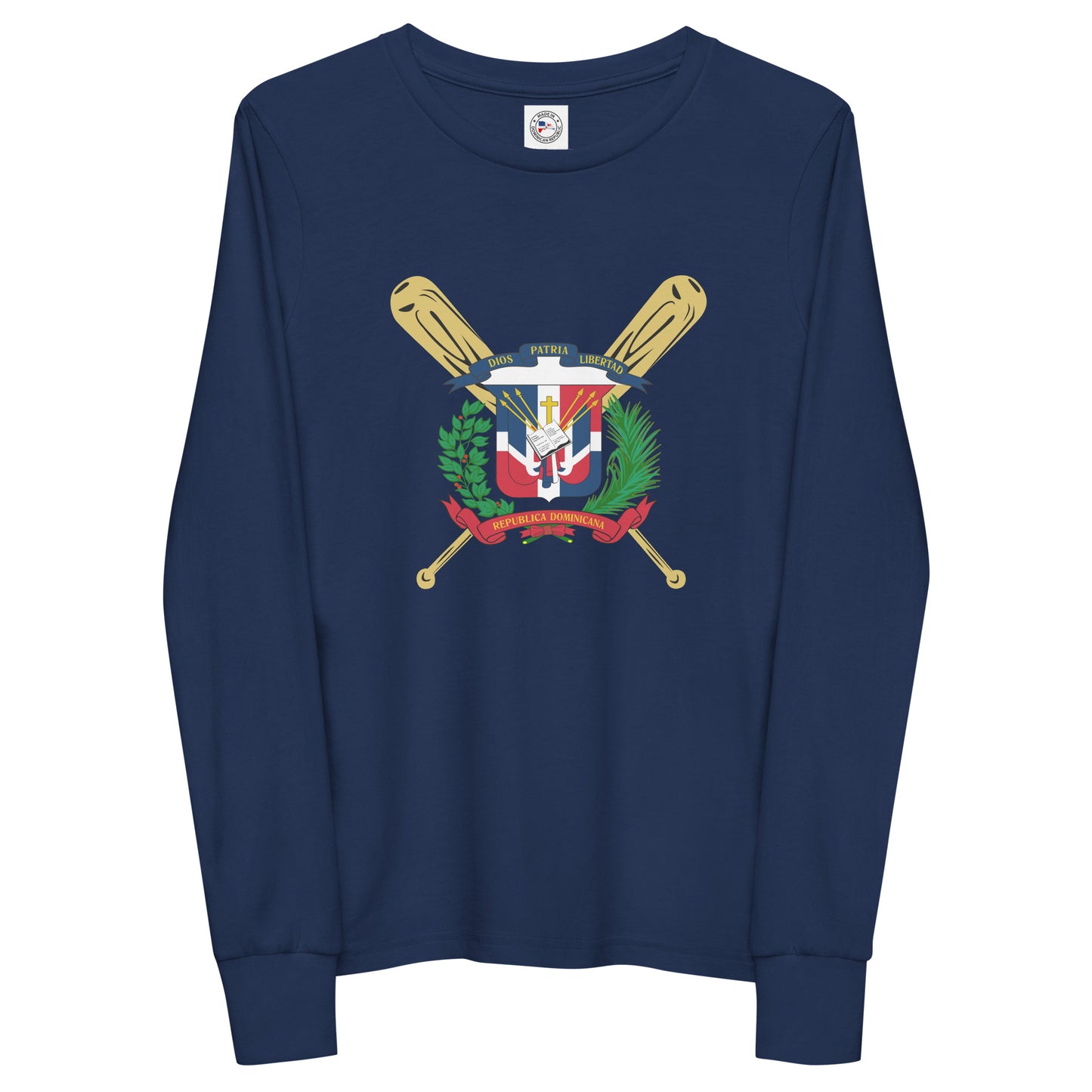 T-shirt à manches longues pour jeunes RD 1844 Baseball Seal