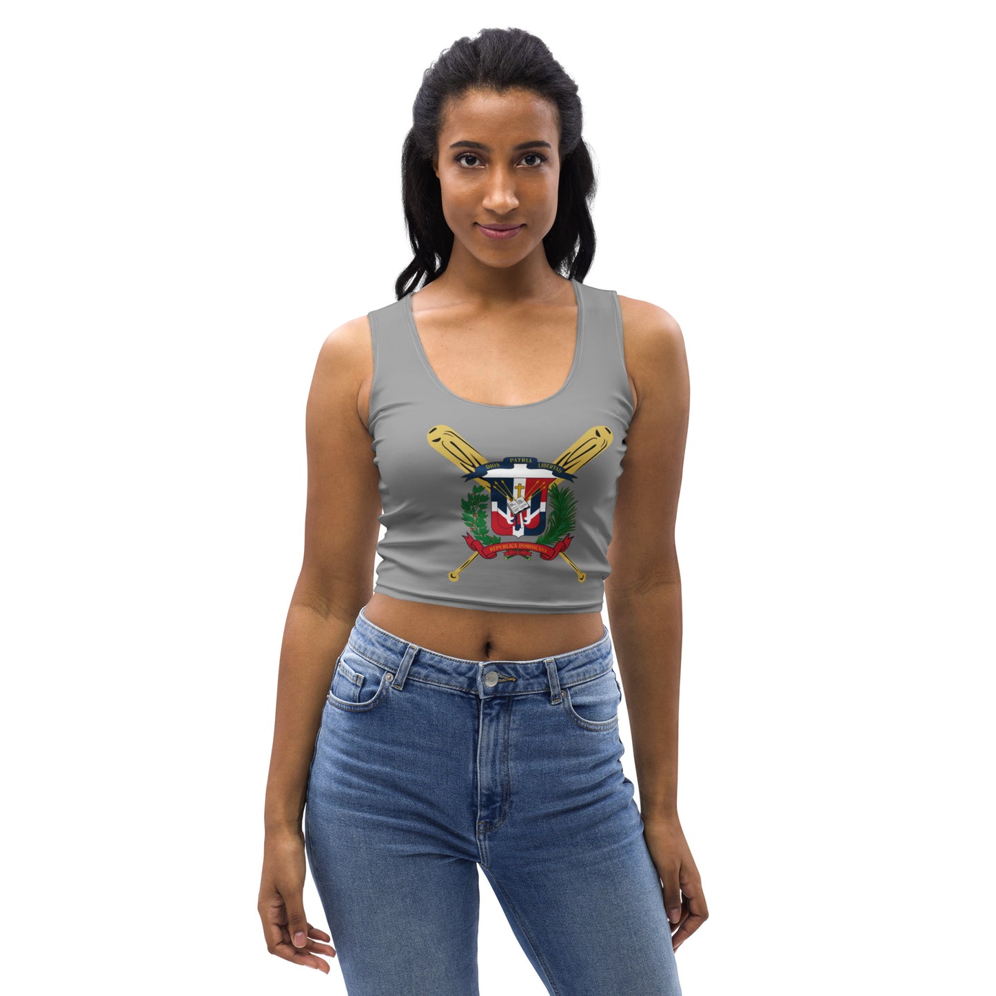 RD 1844 Baseball Seal Crop Top