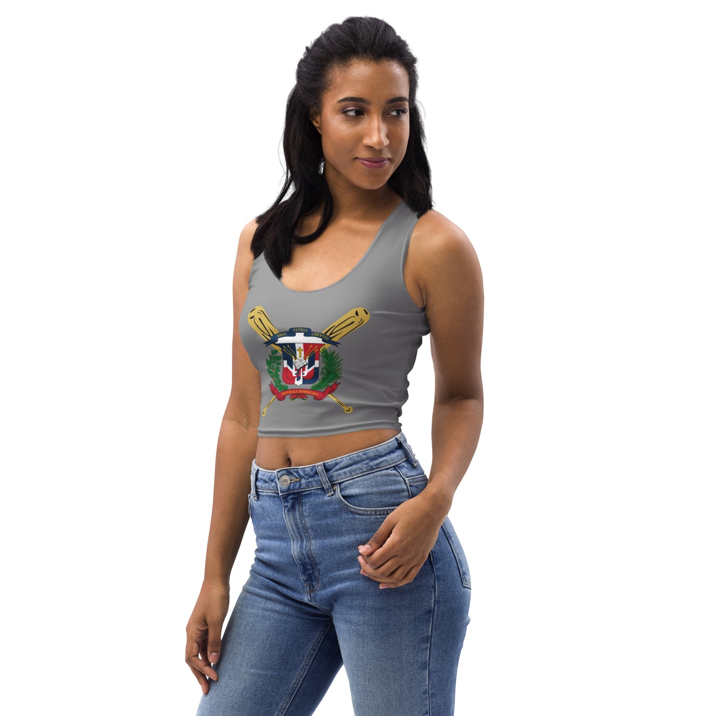 RD 1844 Baseball Seal Crop Top