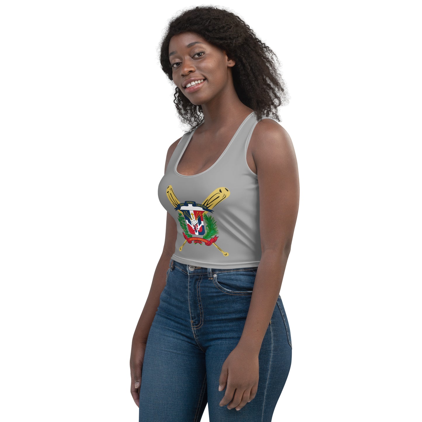 RD 1844 Baseball Seal Crop Top