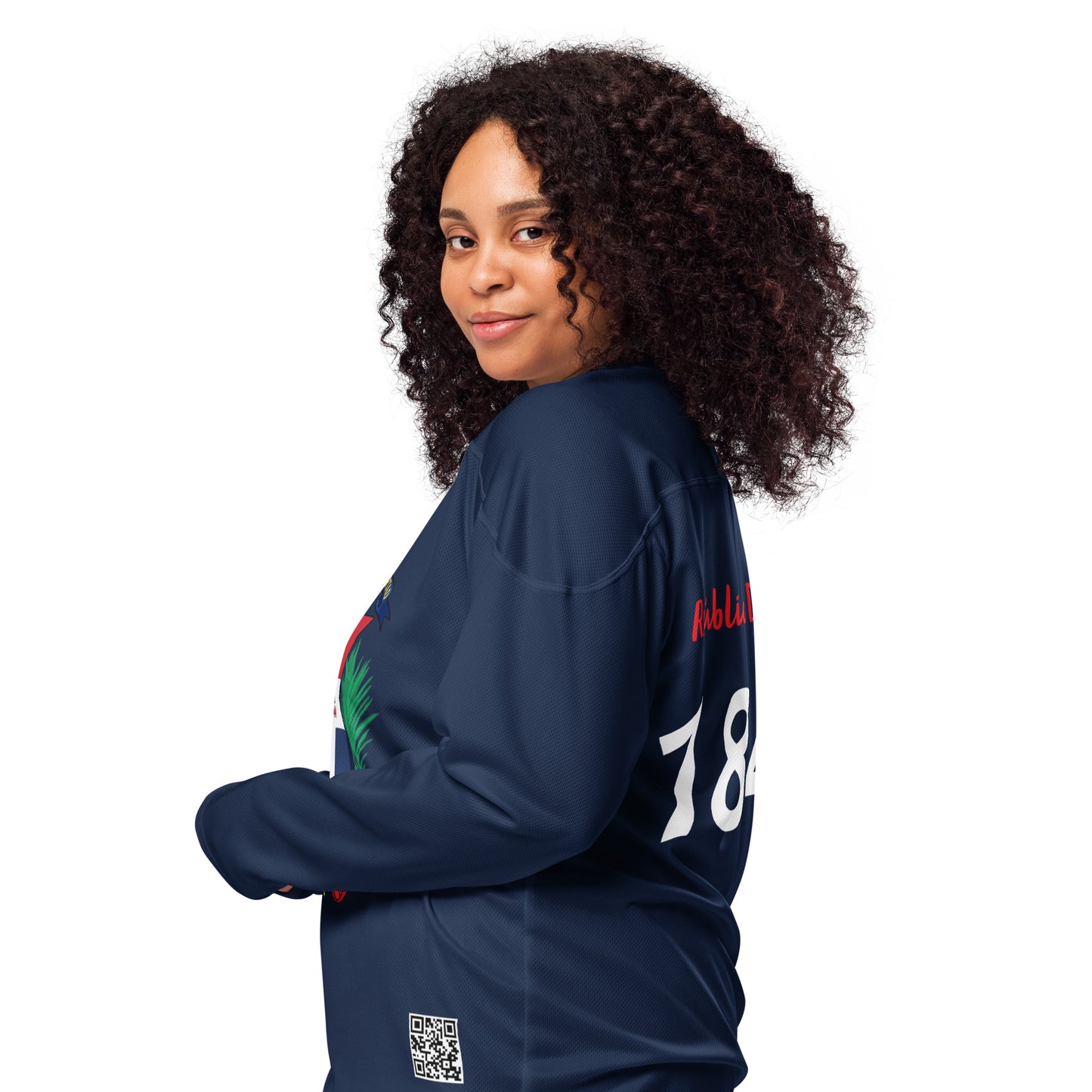 RD 1844 Seal Recycled hockey fan Jersey (Navy Blue)