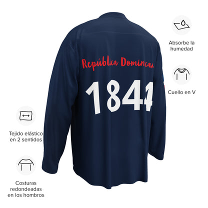 RD 1844 Seal Recycled hockey fan Jersey (Navy Blue)