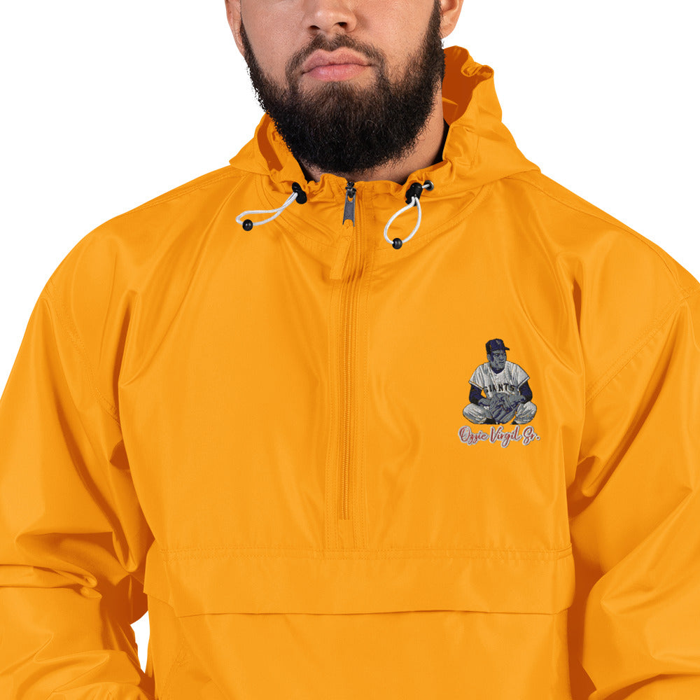 OV-SR Embroidered Champion Packable Jacket