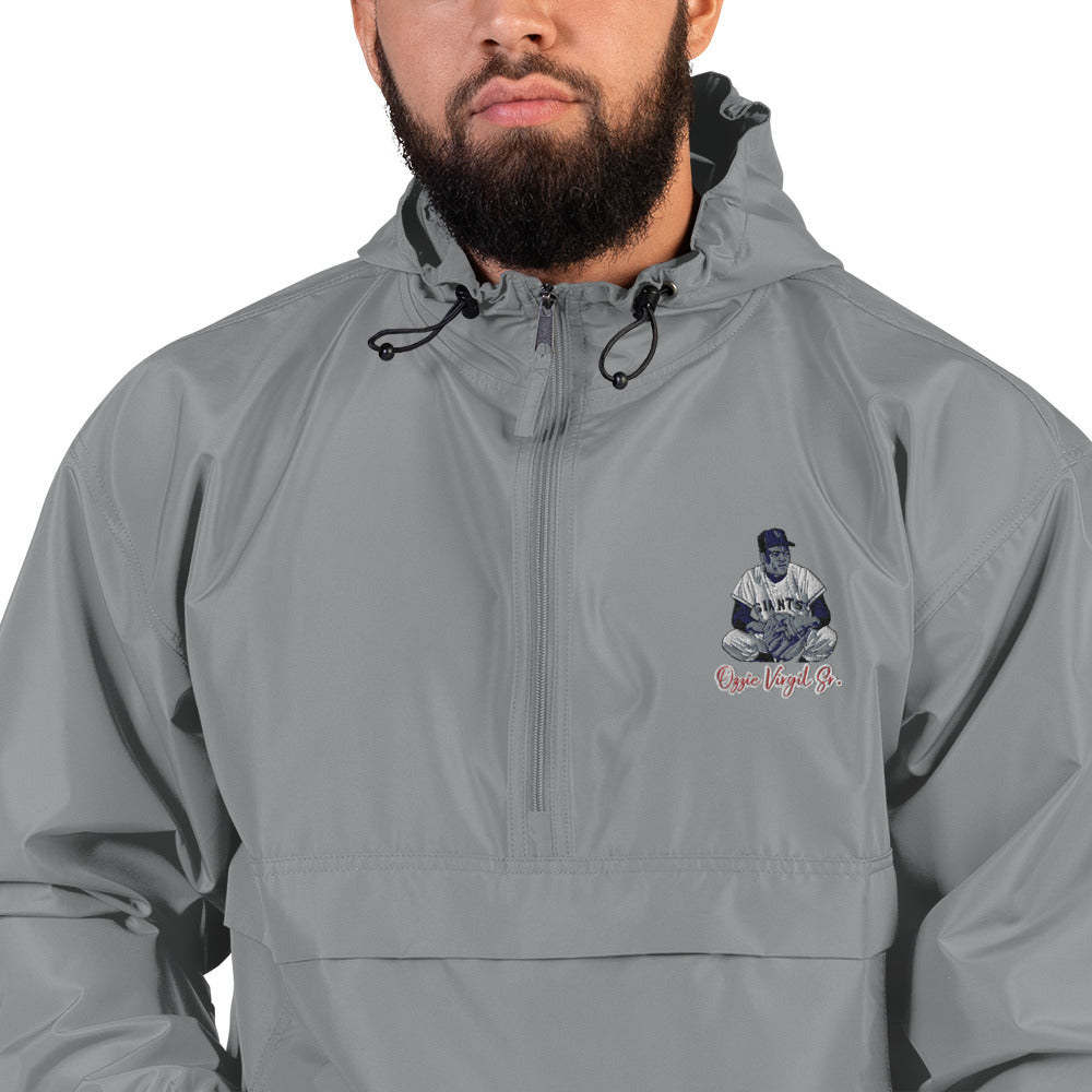 OV-SR Embroidered Champion Packable Jacket