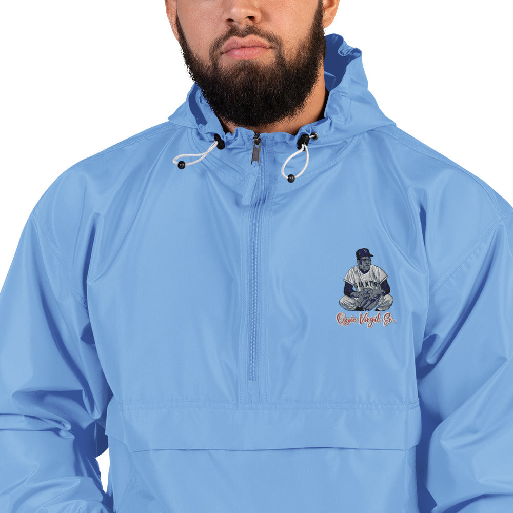 OV-SR Embroidered Champion Packable Jacket