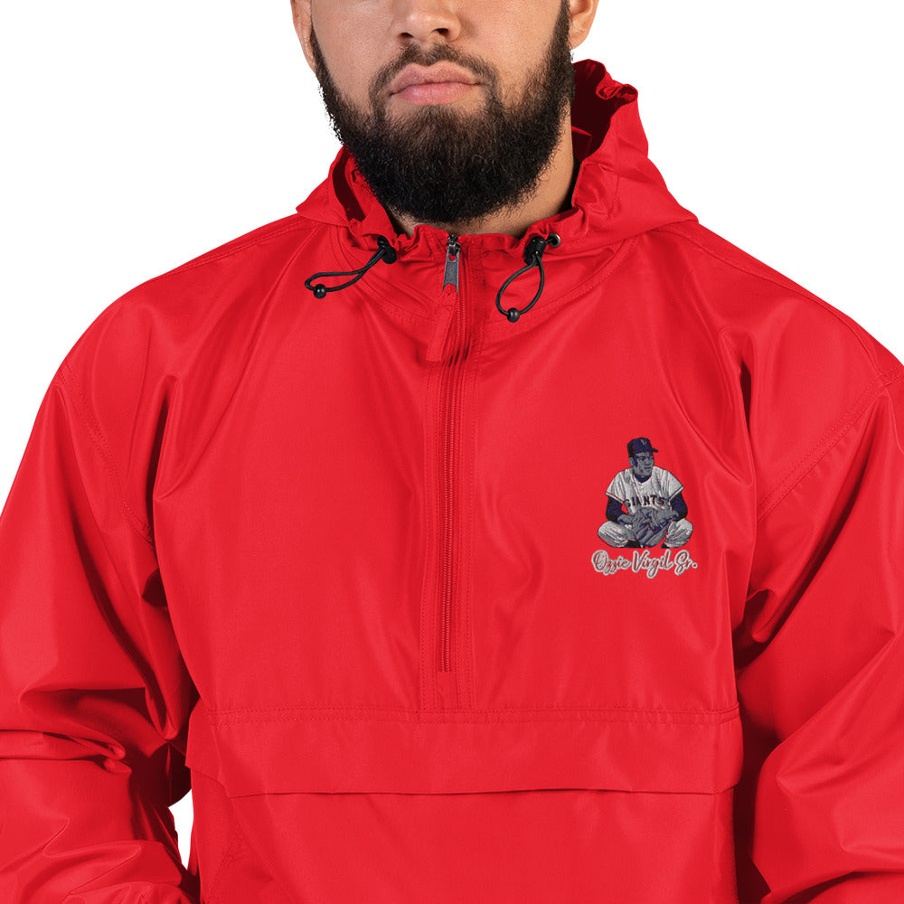 OV-SR Embroidered Champion Packable Jacket