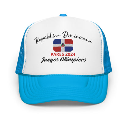 Casquette trucker en mousse des Jeux Olympiques de Paris 2024 (LIGHT-SP)