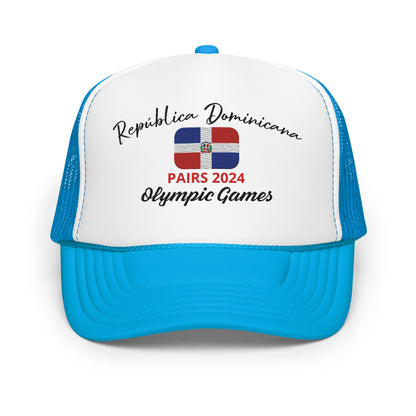 Casquette trucker en mousse des Jeux Olympiques de Paris 2024 (LIGHT-FR)