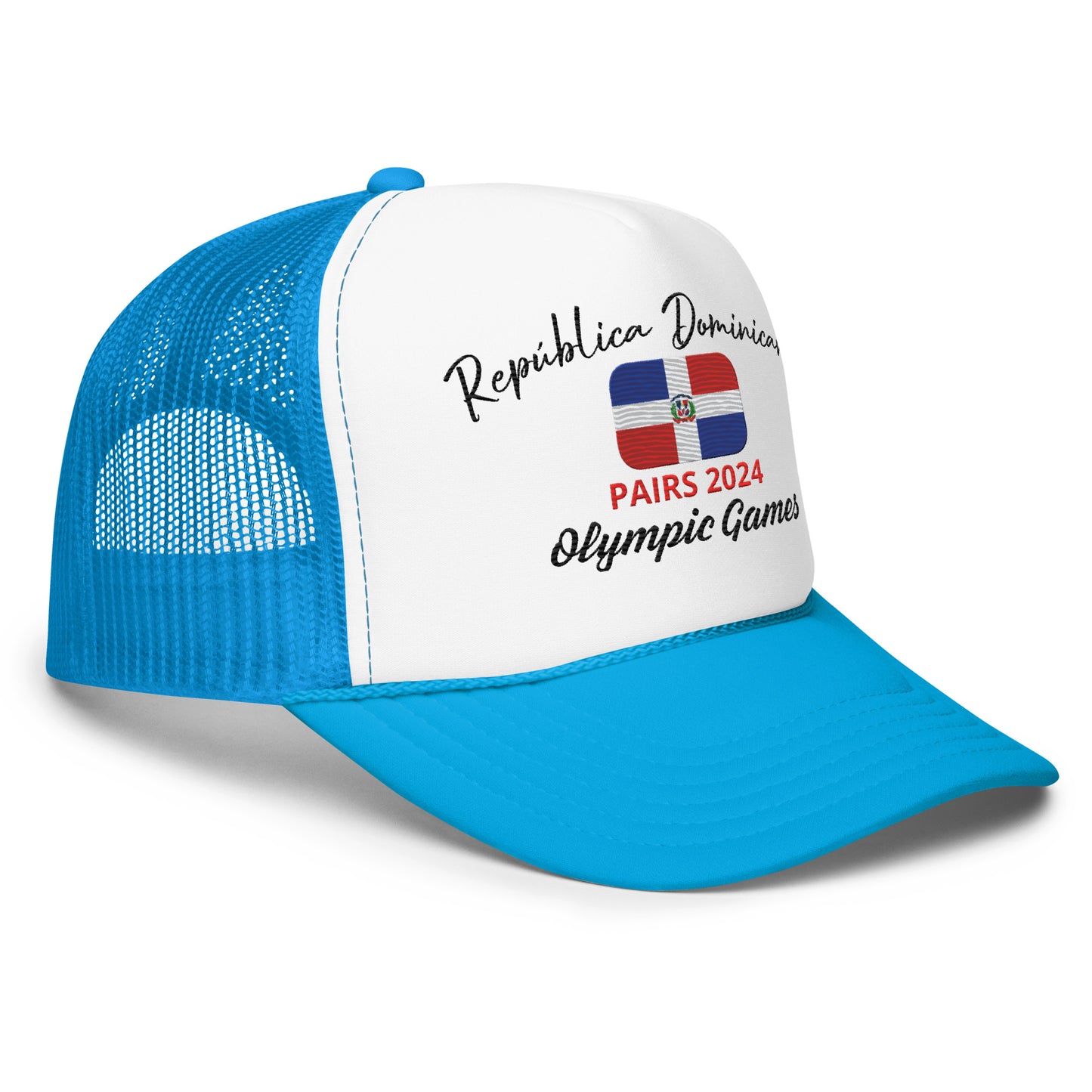 Casquette trucker en mousse des Jeux Olympiques de Paris 2024 (LIGHT-FR)