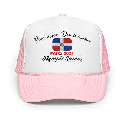 Casquette trucker en mousse des Jeux Olympiques de Paris 2024 (LIGHT-FR)