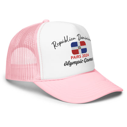 Casquette trucker en mousse des Jeux Olympiques de Paris 2024 (LIGHT-FR)