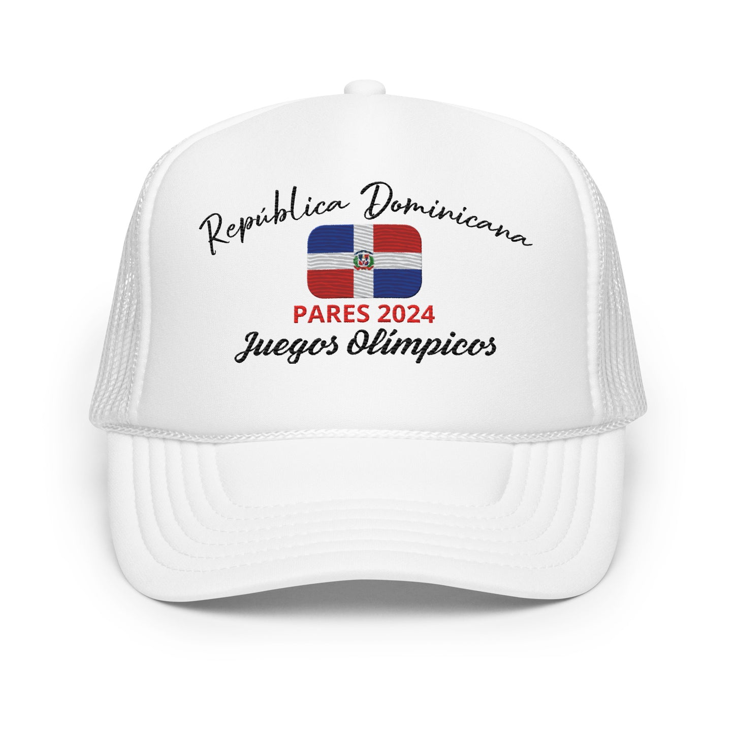 Casquette trucker en mousse des Jeux Olympiques de Paris 2024 (LIGHT-SP)