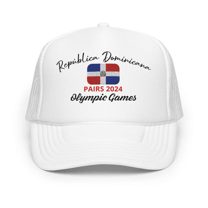 Casquette trucker en mousse des Jeux Olympiques de Paris 2024 (LIGHT-FR)