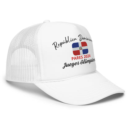 Casquette trucker en mousse des Jeux Olympiques de Paris 2024 (LIGHT-SP)