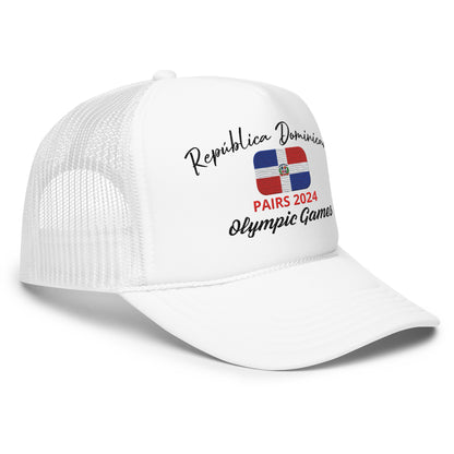 Casquette trucker en mousse des Jeux Olympiques de Paris 2024 (LIGHT-FR)