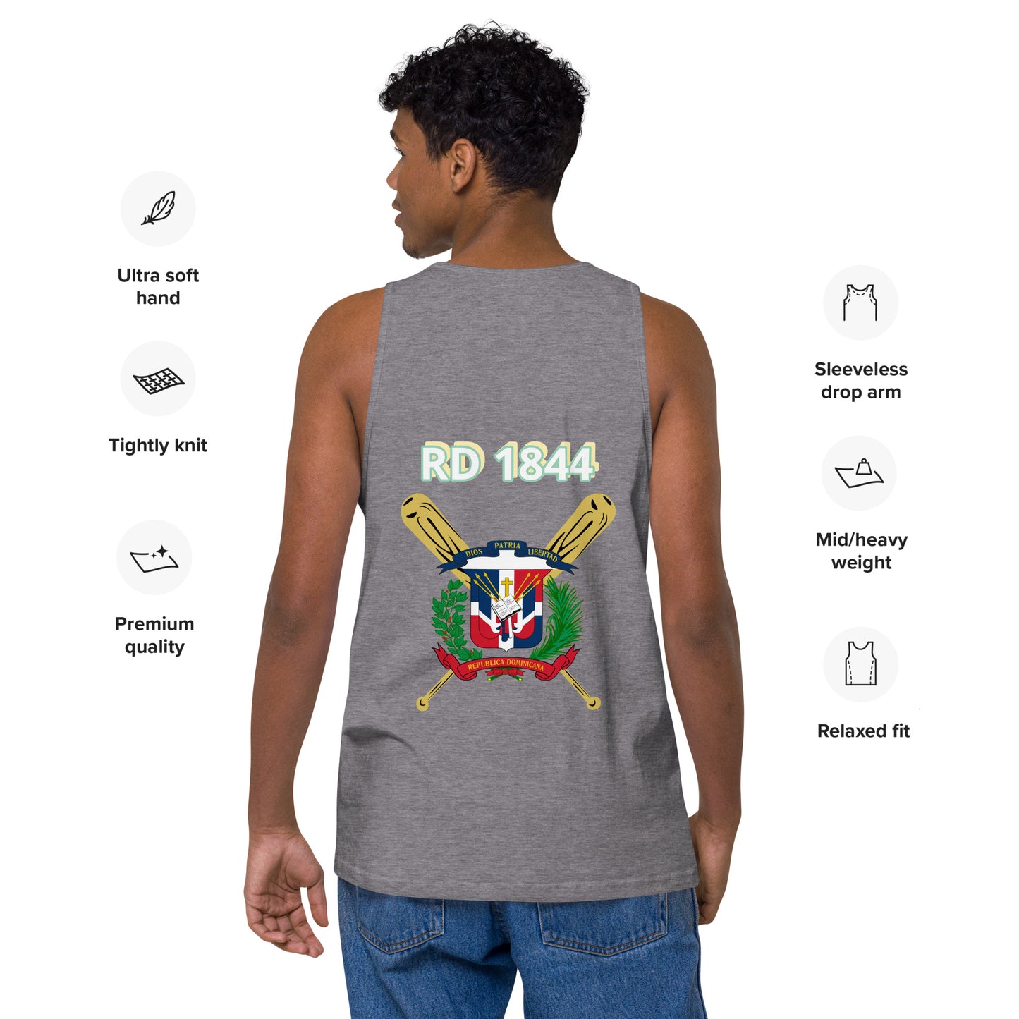 RD 1844 Menthol Men’s premium tank top