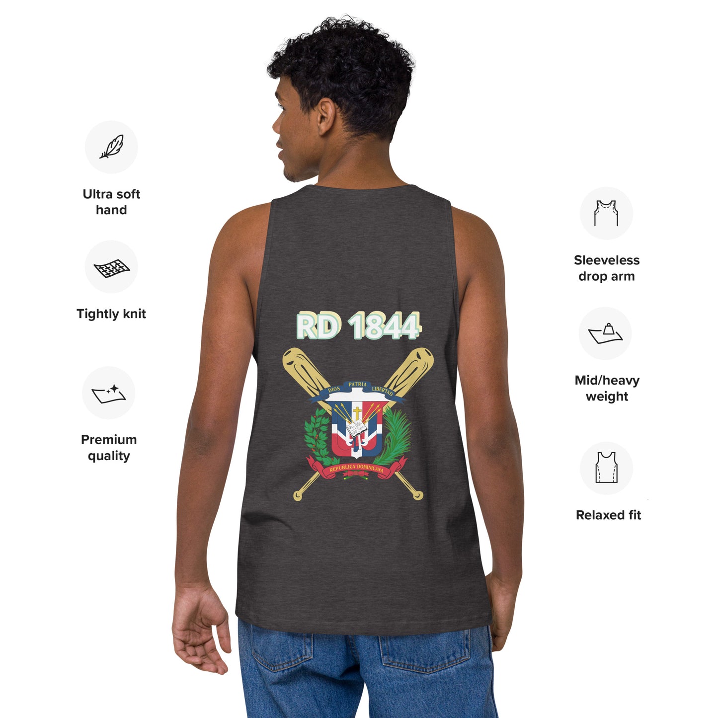 RD 1844 Menthol Men’s premium tank top