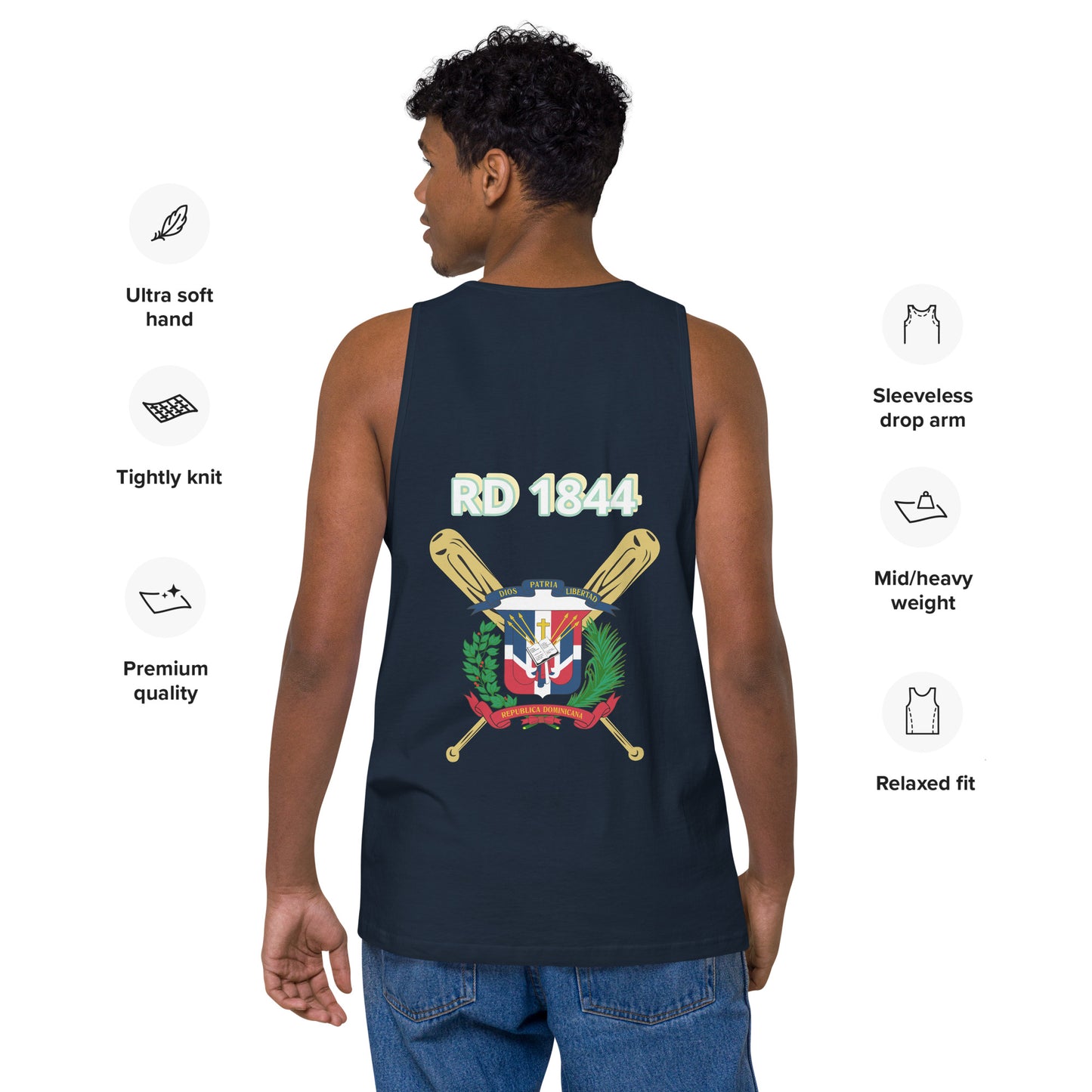 RD 1844 Menthol Men’s premium tank top