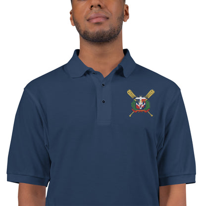 RD 1844 Baseball Seal Men's Premium Polo