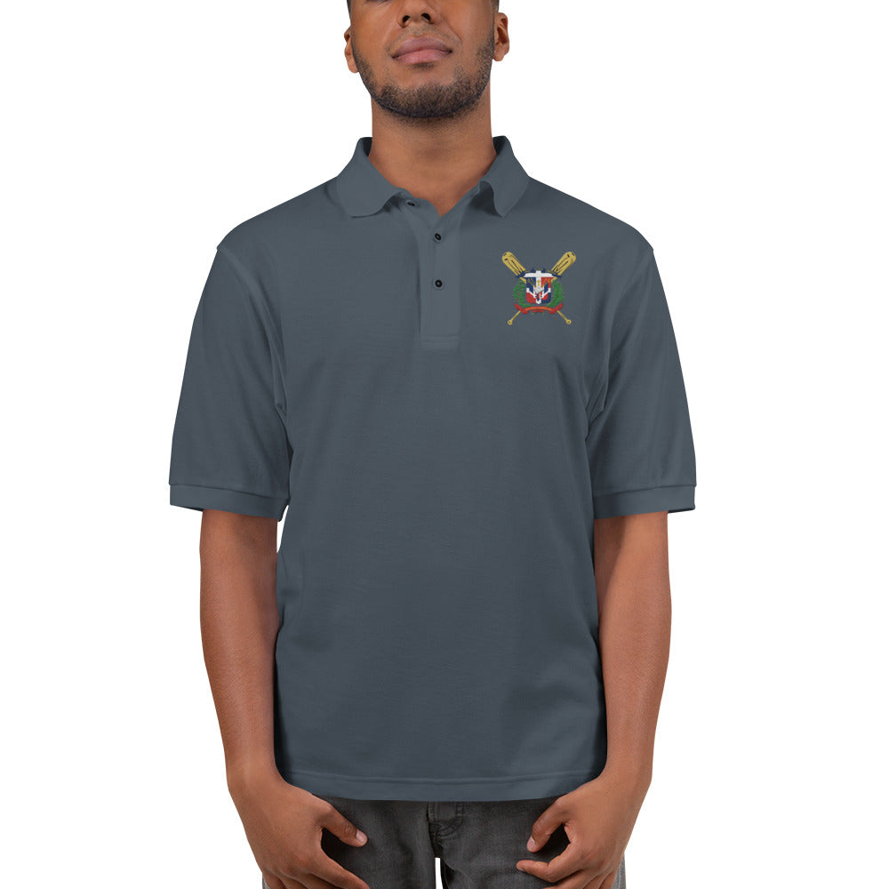 RD 1844 Baseball Seal Men's Premium Polo