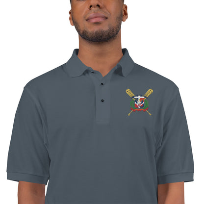 RD 1844 Baseball Seal Men's Premium Polo