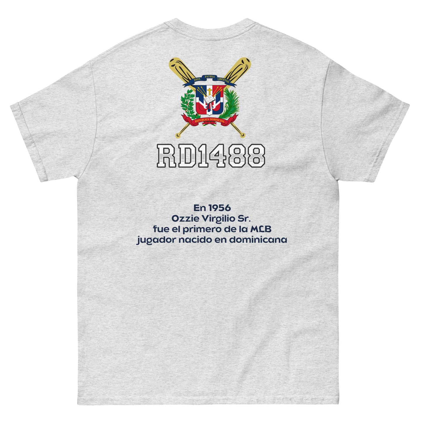 Memoria de Ozzie Virgil Sr. Camiseta clásica unisex (Español)