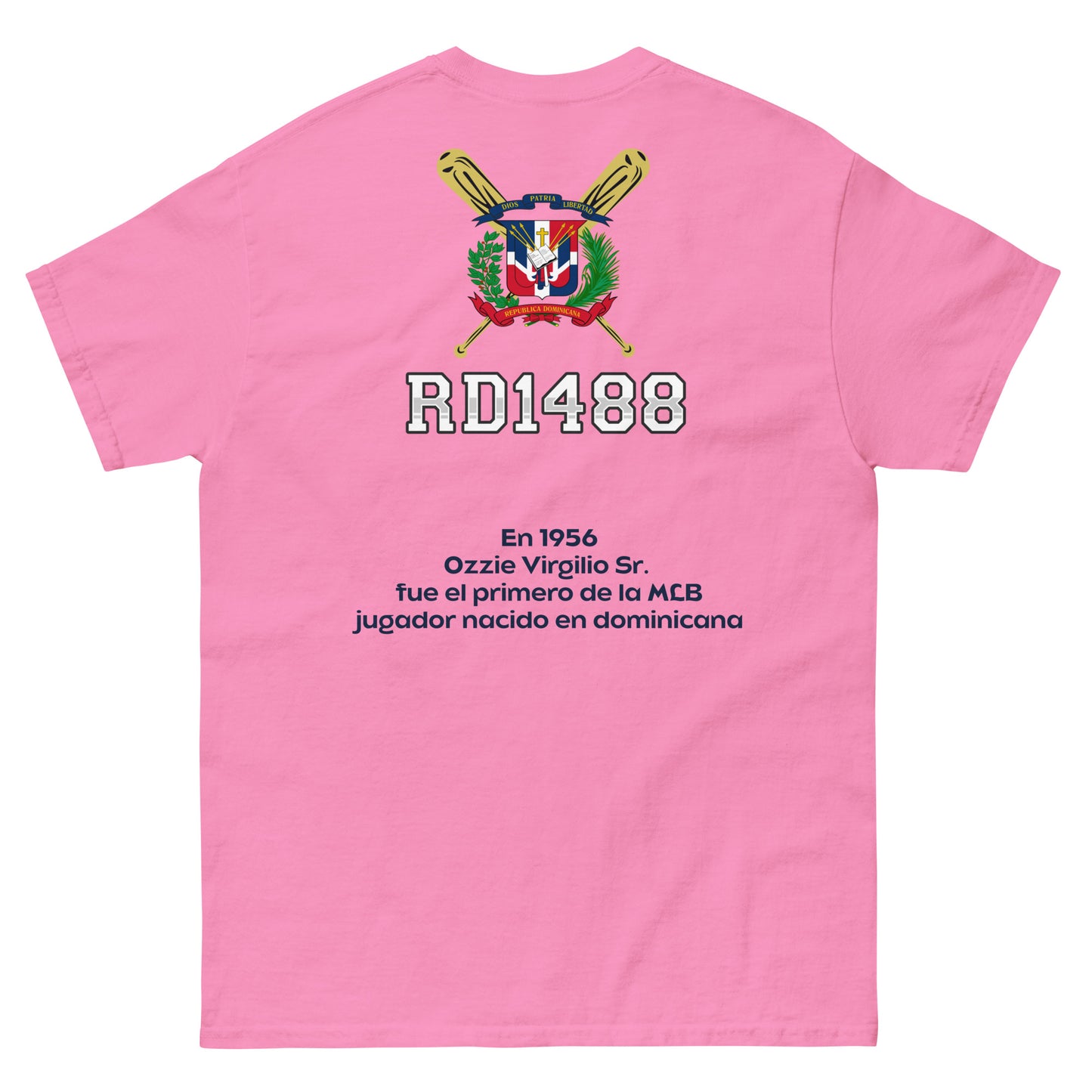 Memoria de Ozzie Virgil Sr. Camiseta clásica unisex (Español)