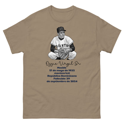 Memoria de Ozzie Virgil Sr. Camiseta clásica unisex (Español)