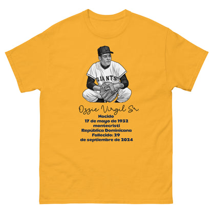 Memoria de Ozzie Virgil Sr. Camiseta clásica unisex (Español)