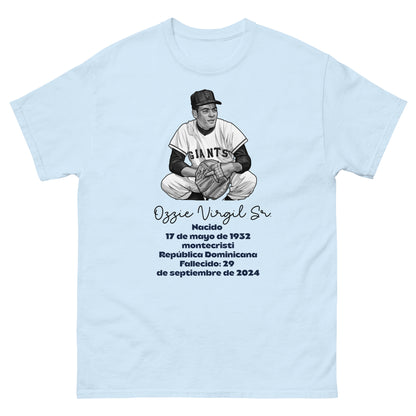 Memoria de Ozzie Virgil Sr. Camiseta clásica unisex (Español)