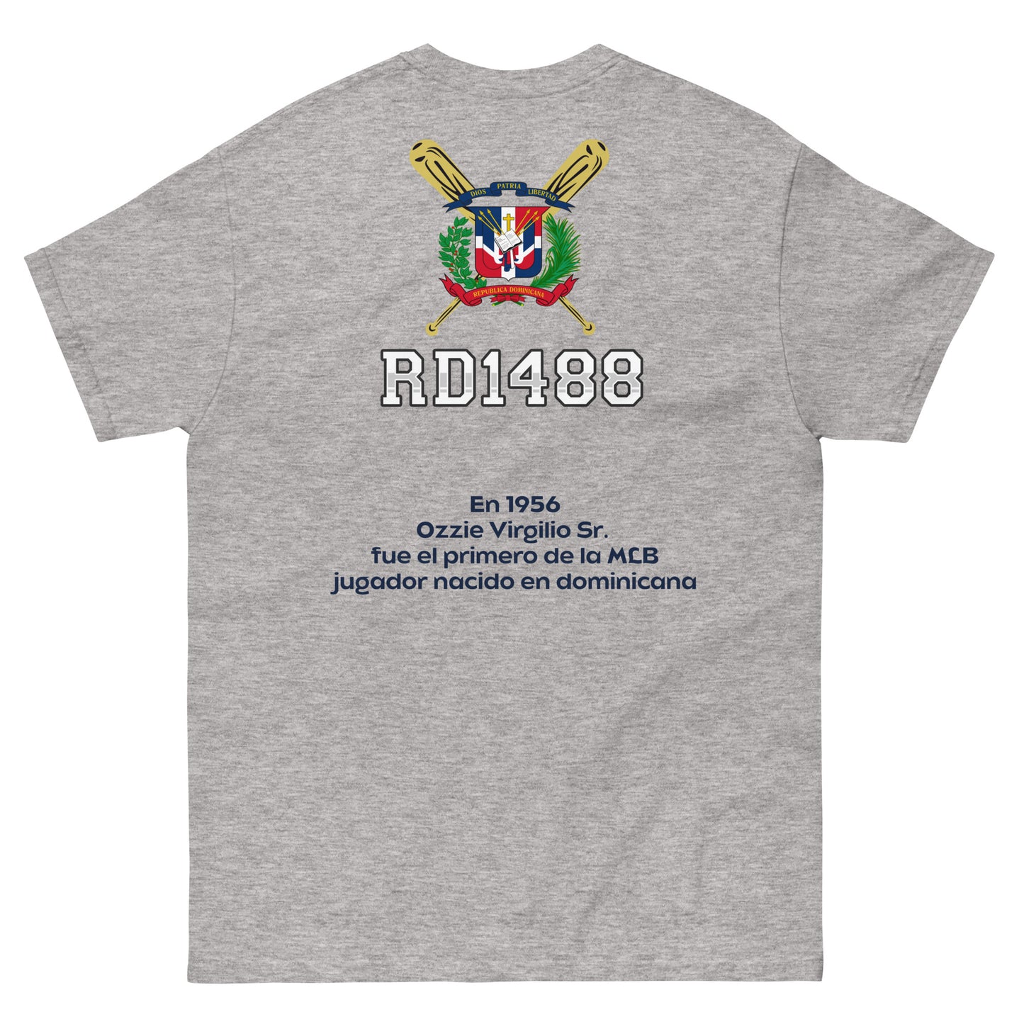 Memoria de Ozzie Virgil Sr. Camiseta clásica unisex (Español)