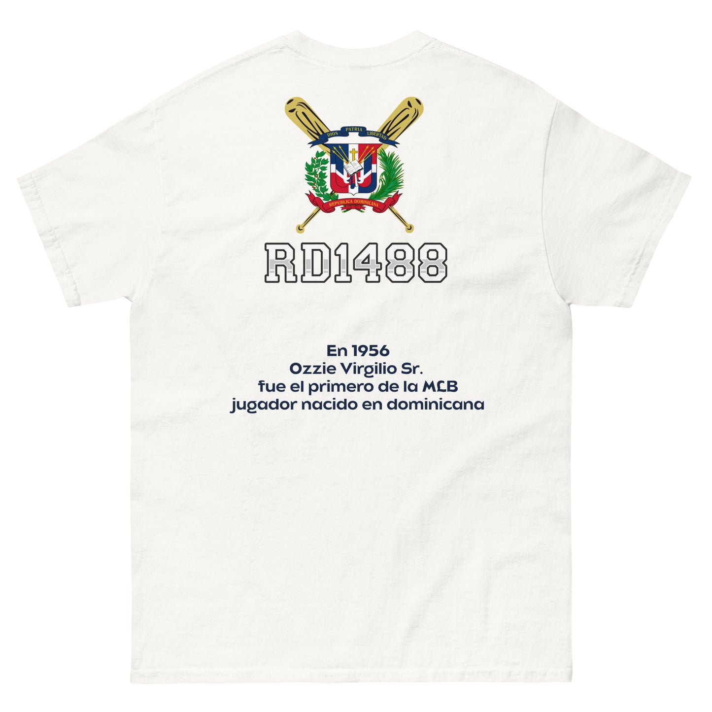 Memoria de Ozzie Virgil Sr. Camiseta clásica unisex (Español)